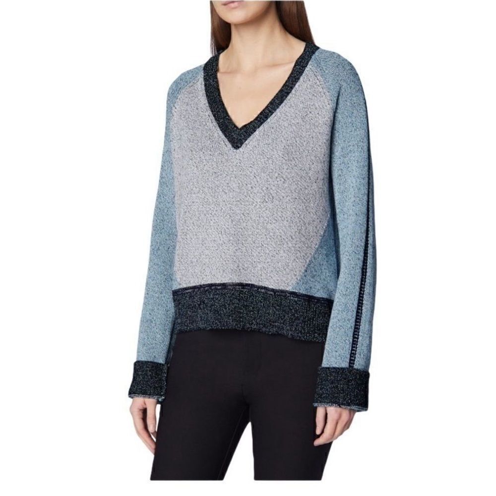 Derek Lam 10 Crosby Sweater Pullover Cotton Blend